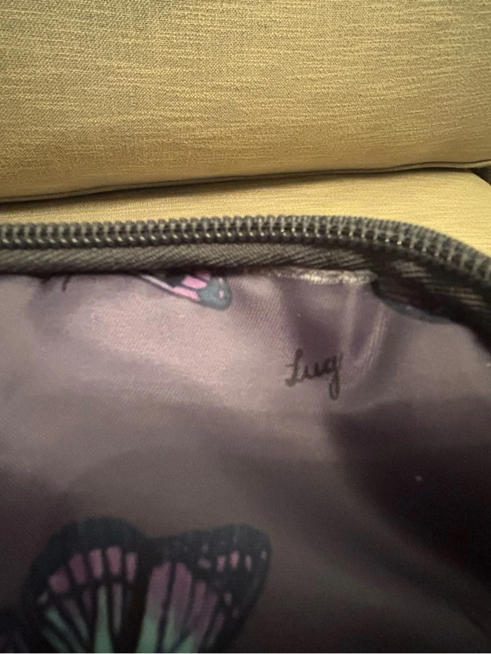 Lug Trolley XL Butterfly Grey New *read*